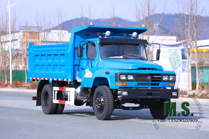 Dongfeng 4x2 အမှိုက်ပုံးထရပ်ကား လက်တွေ့ဘဝမှတ်တမ်း 