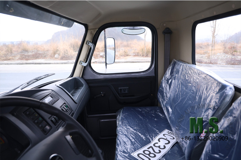 ကုန်ကျစရိတ် ထိရောက်မှု တာရှည်ခံ 6x6 တာယာ cabin ထရပ်ကား 