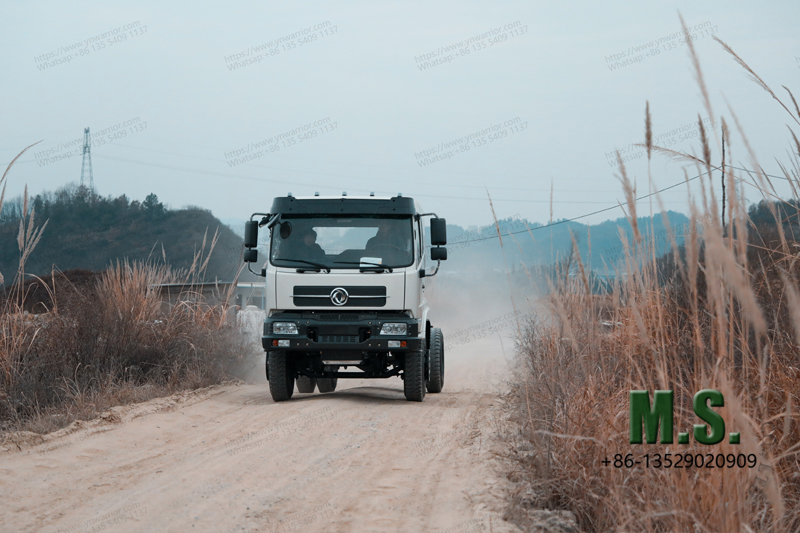 Dongfeng 4x2 dump truck chassis 