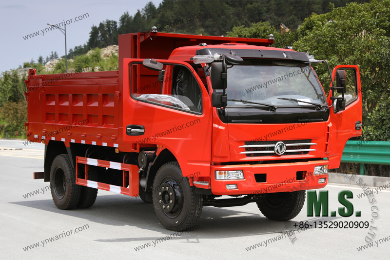 တရုတ်ထုတ်လုပ်သူ Dongfeng အသေးစား Dump Truck 