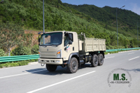 Dongfeng Six Drive Bobcat Off-road Model_ 6*6 လူကြိုက်များသော ပို့ကုန် ဒီဇယ်ထရပ်ကားများ_ အသစ် Dongfeng Bobcat Dump Truck တင်ပို့မှုများ