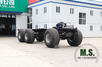 မြင်းကောင်ရေ 375-တန် 30 စုစုပေါင်းအလေးချိန် 6x6 ဧရာမ သဲကန္တာရ ခရူဇာ အလည်အပတ် ဘတ်စ်ကား Rolling Chassis_Helical Gear ဂီယာ၊ Differential Lock၊ Rub Reducer၊ Desert Tyre_ ထုတ်လုပ်သူ တိုက်ရိုက်