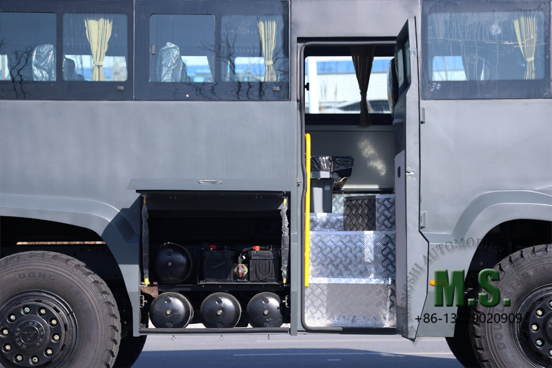 Dongfeng 6x6 လမ်းကြမ်းဘတ်စ် ကားရိုက်ထည့်ပါ 