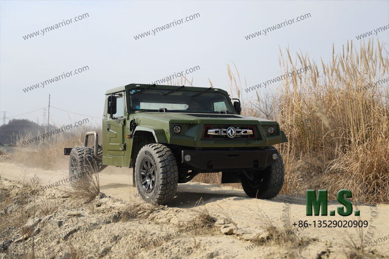 Dongfeng Mengshi 4x4 off-road chassis with cab 