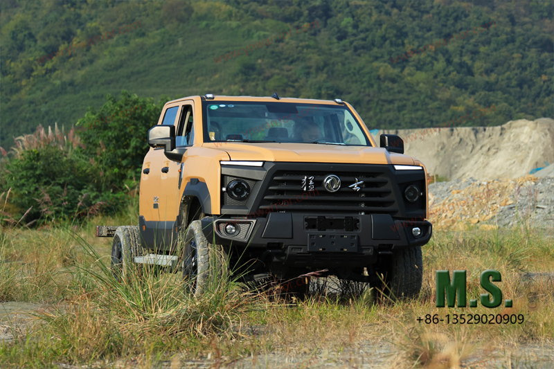 Dongfeng Mengshi MS600 chassi with cab 4x4 off-road 