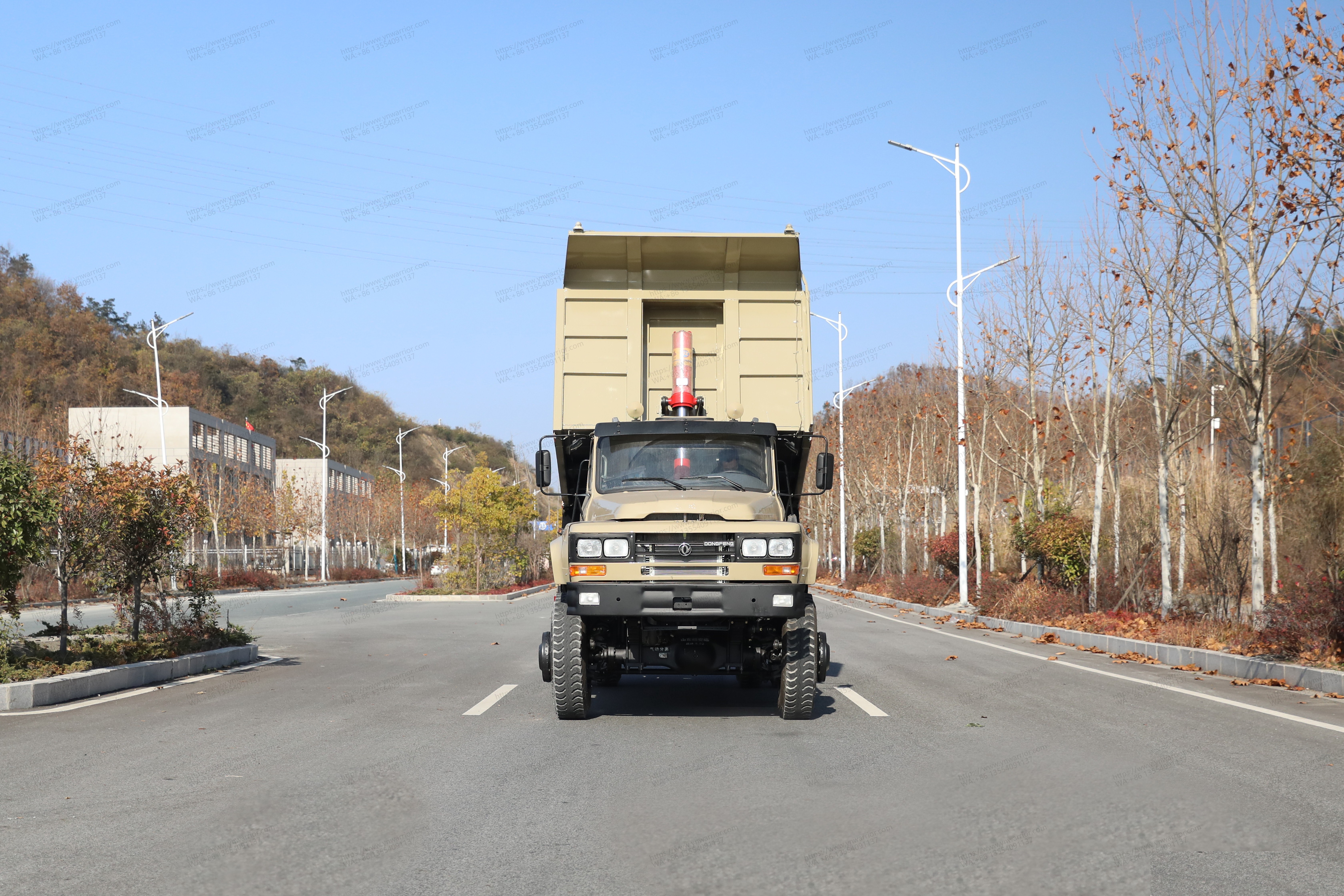 dongfeng 4x4 off- Road Dump Truck Cargo Box Dongfeng 