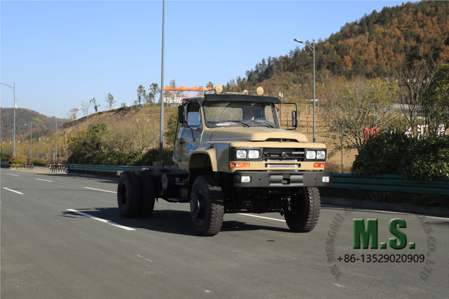 240Hp 18Tons of GVW 4x4 Off-road Truck Chassis_Diesel Engine အရည်အသွေးမြင့် တာရှည်ခံ ကြံ့ခိုင်_Dongfeng 4WD Trucks Factory တိုက်ရိုက် in stock