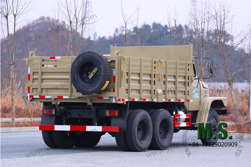 dongfeng 6x6 လမ်းကြမ်းအမှိုက်ပုံကြီး 25-ton gross weight 