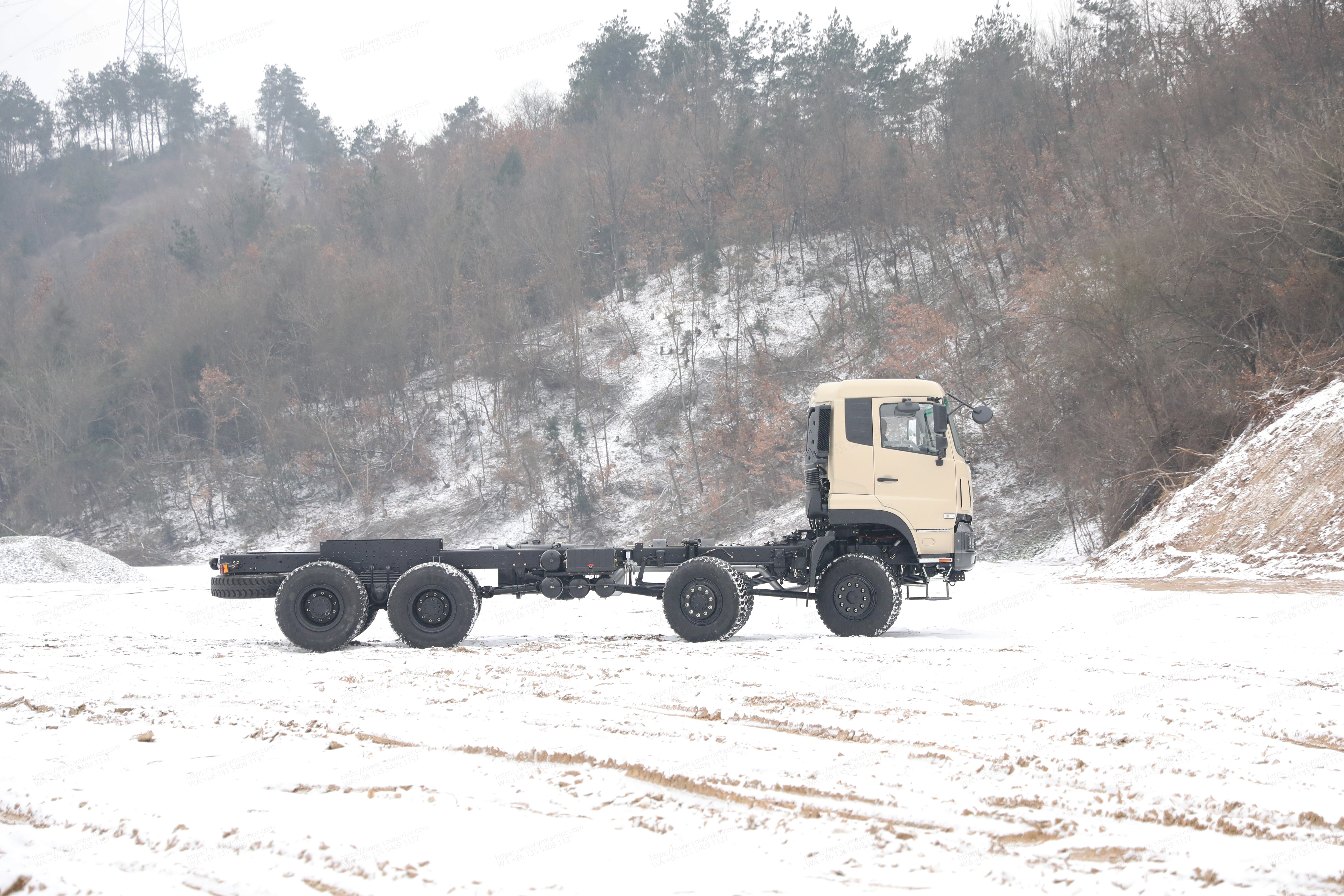 Many {T0]} 8x8 truck ကိုယ်ထည်ကို 