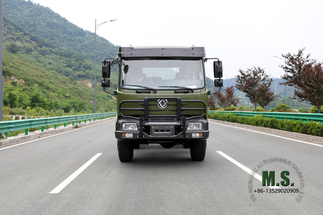 Dongfeng 6*6 Truck Chassis_ခြောက်ဘီးယက် လမ်းကြမ်း အထူးထရပ်ကား ကိုယ်ထည်